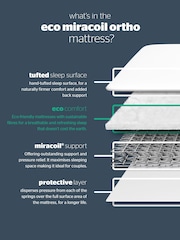 Silentnight White Miracoil Tufted Mattress - Image 5 of 5