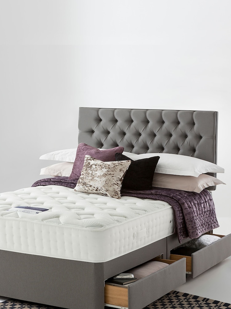 Silentnight White Mirapocket 2000 Memory Mattress - Image 1 of 5