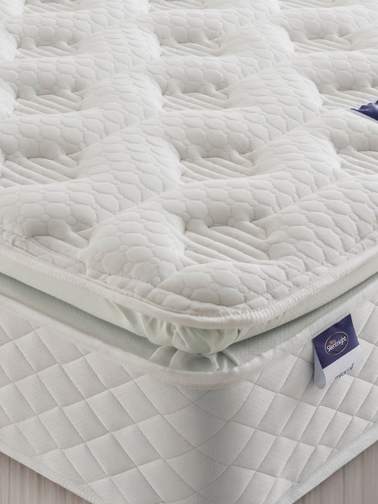Silentnight Miracoil White Geltex Pillow Top Mattress - Image 2 of 5
