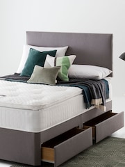 Silentnight Mirapocket White 1000 Geltex Pillow Top Mattress - Image 1 of 5