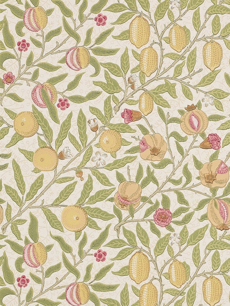 Morris & Co. Green Fruit 10.05M Wallpaper - Image 2 of 2