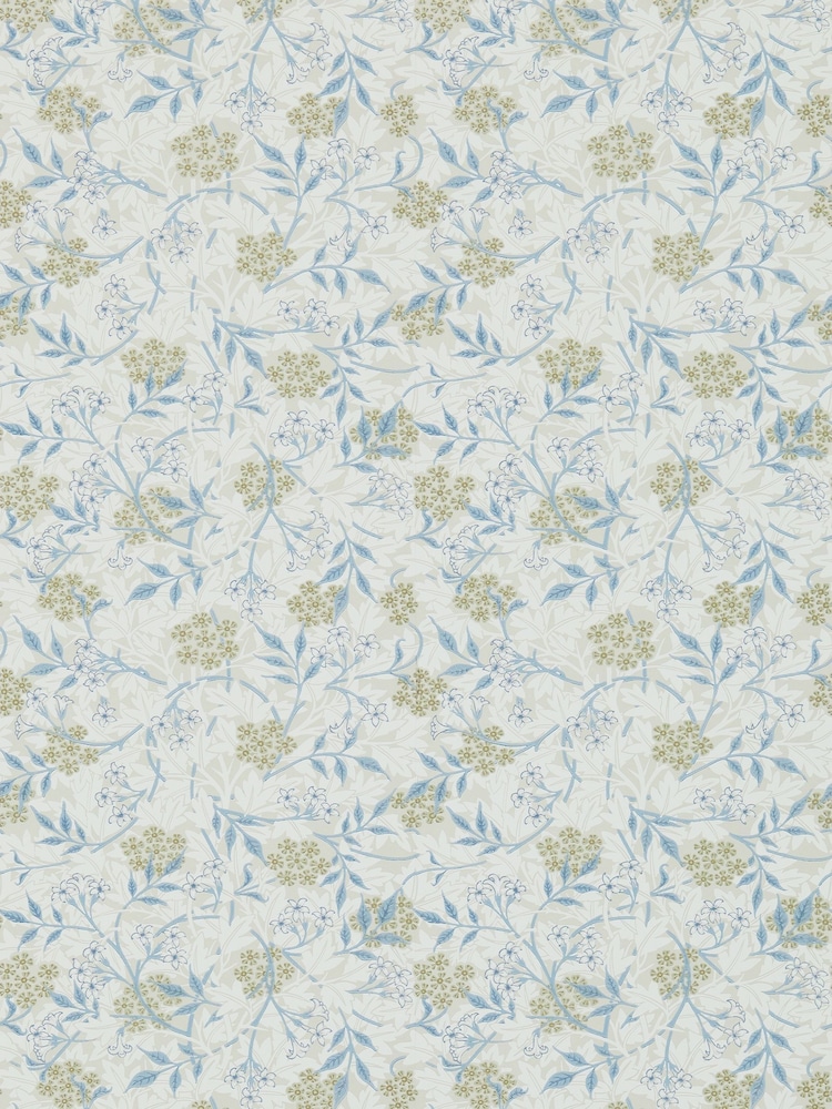 Morris & Co. Blue Jasmine 10.05M Wallpaper - Image 1 of 1