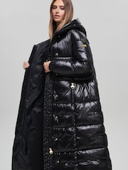 Barbour® International Maxi Longline Padded Luxe Aleda Jacket - Image 6 of 8