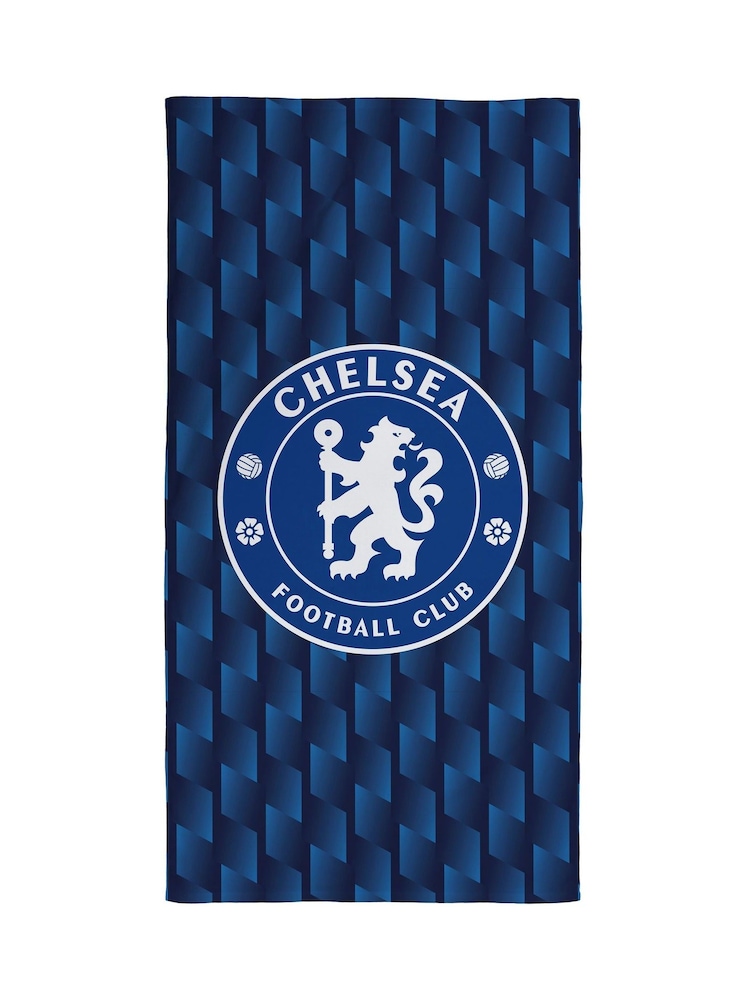 Chelsea F.C. Blue Towel - Image 6 of 6 Chelsea F.C. Blue Towel - Image 6 of 6