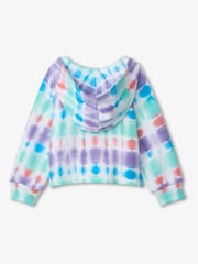 Hatley Seaside Kapuzensweatshirt in Knüpfbatik, Blau - Bild 3 von 3