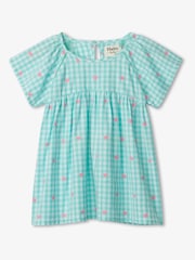 Hatley Baby Blue Butterfly Gingham Woven Dress - Image 2 of 3