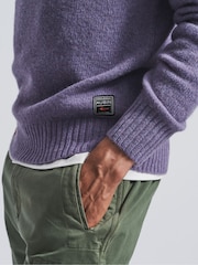 Aubin Prestwick Shetland Crew Jumper - Image 3 of 4