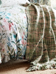 Laura Ashley Sage Green Brydie Throw - Image 1 of 5