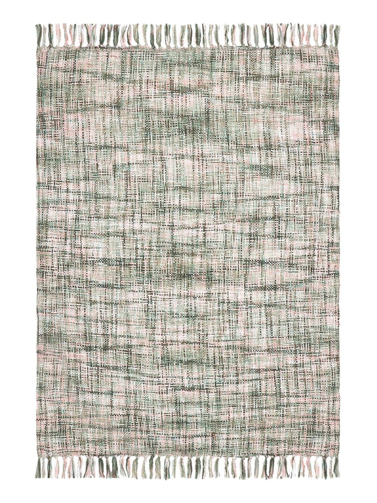 Laura Ashley Sage Green Brydie Throw - Image 5 of 5