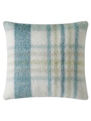 Laura Ashley Newport Blue Colton Check Cushion - Image 1 of 3