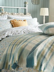 Laura Ashley Newport Blue Colton Check Cushion - Image 2 of 3