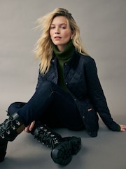 Barbour® Navy Annandale Quilted Jacket - Image 4 of 7