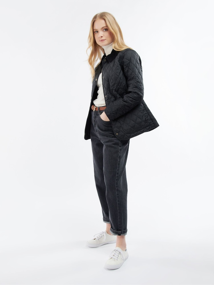 Barbour® Black Annandale Quilted Jacket - Image 3 of 9