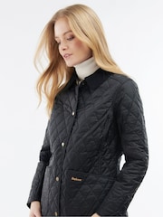 Barbour® Black Annandale Quilted Jacket - Image 4 of 9