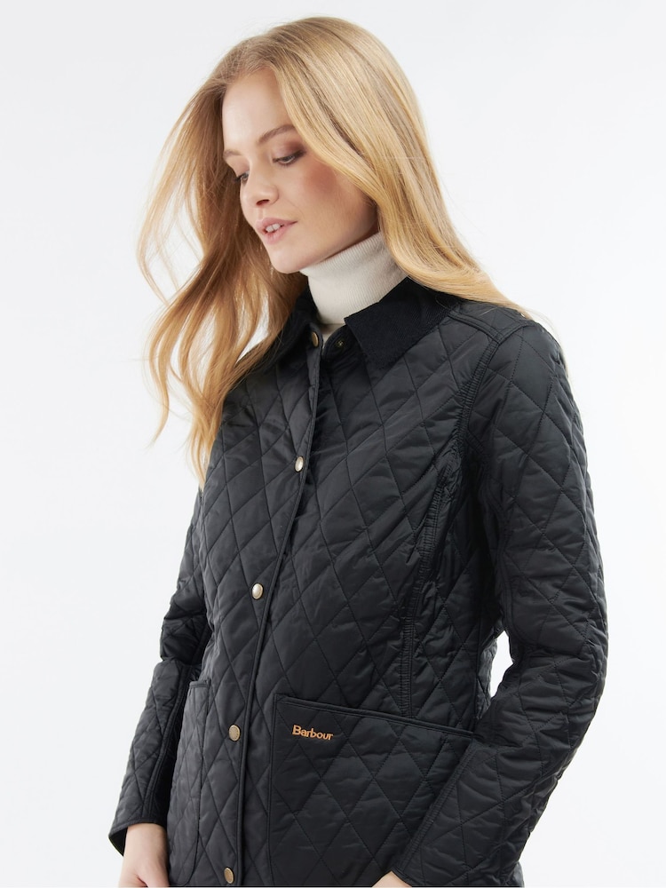 Barbour® Black Annandale Quilted Jacket - Image 4 of 9