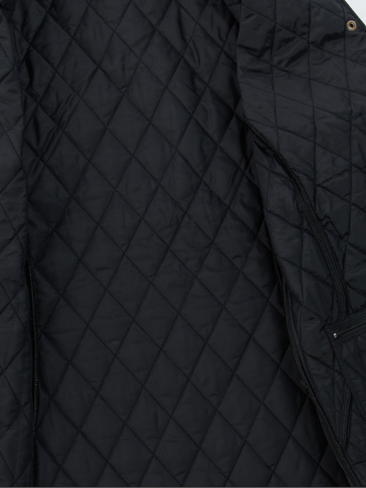Barbour® Black Annandale Quilted Jacket - Image 8 of 9