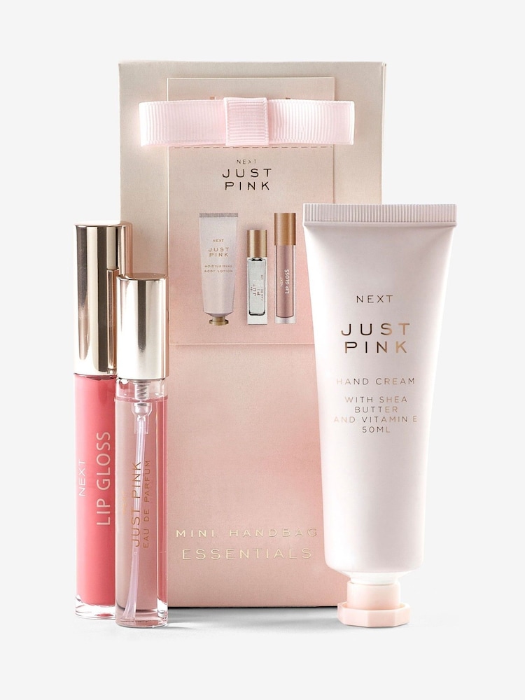 Just Pink Mini Perfume Handbag Essentials Gift Set - Image 2 of 2