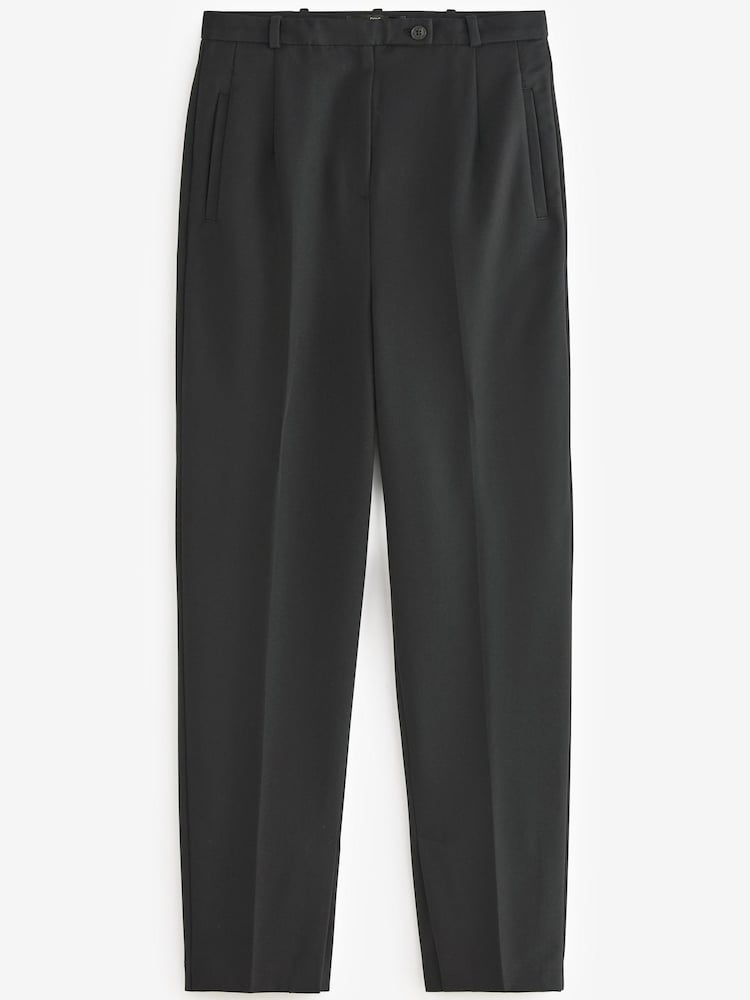 Black Tailored High Waisted Slim Leg Trousers - Image 4 of 4