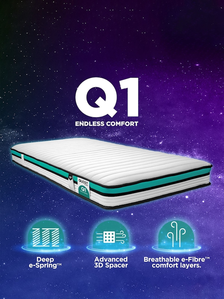 Jay-Be Q1 Endless Comfort Deep Childrens Mattress - Image 2 of 9