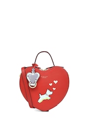Radley London Red Love Potion Leather Cross-Body Bag - Image 1 of 4
