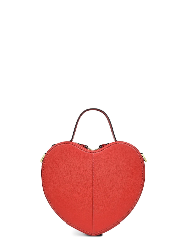 Radley London Red Love Potion Leather Cross-Body Bag - Image 2 of 4