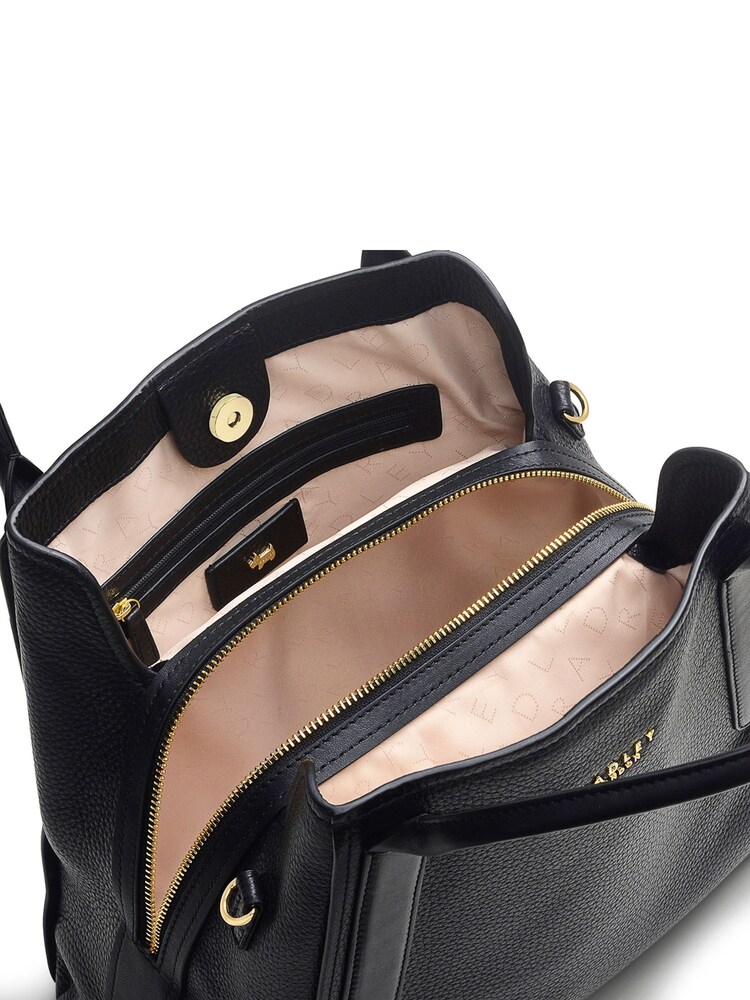 Radley London Black Baylis Road 2.0 Leather Grab Bag - Image 3 of 4