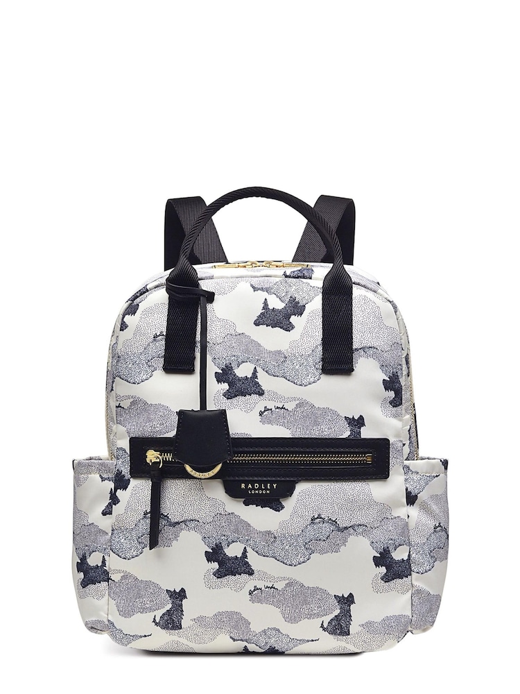 Radley London Chalk White Maple Cross Head In The Clouds Backpack - Image 1 of 4