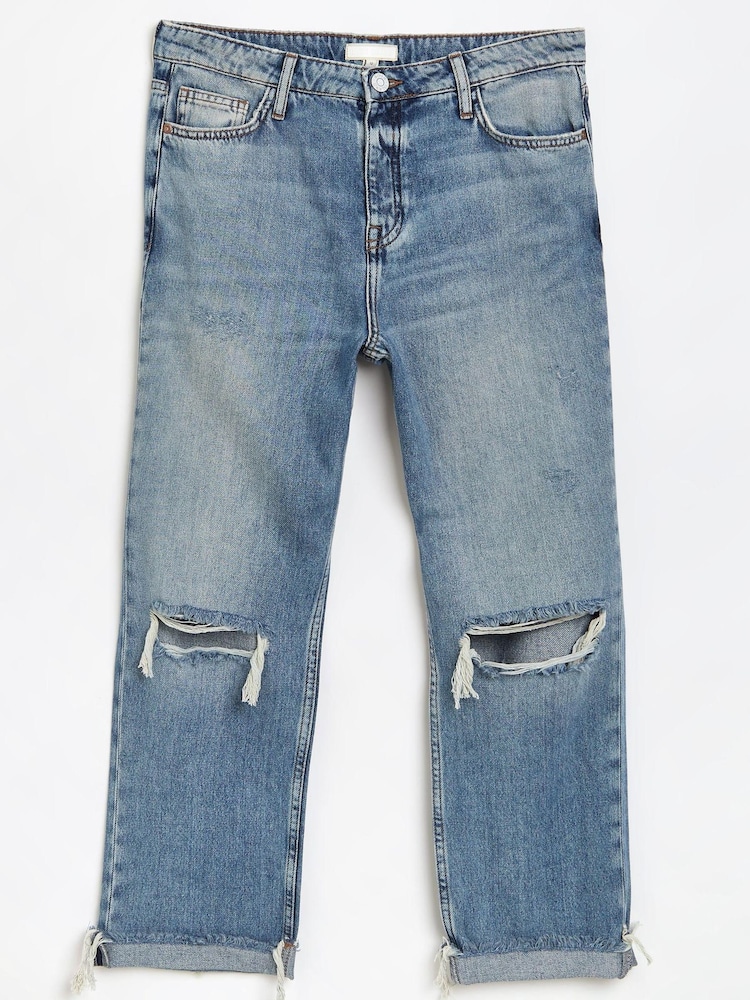 River Island Medium Stratford Boyfriend Tint Jeans - Image 5 of 5 River Island Medium Stratford Boyfriend Tint Jeans - Image 5 of 5