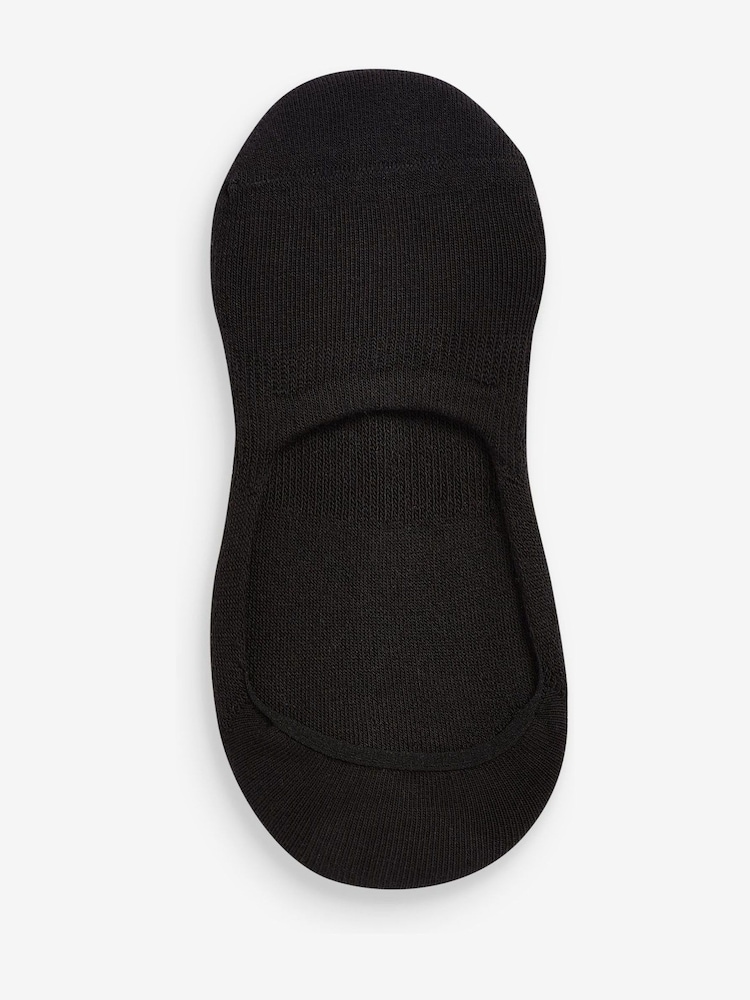 Negro - Pack de 4 pares de calcetines de deporte invisibles con planta acolchada - Imagen 2 de 2 Negro - Pack de 4 pares de calcetines de deporte invisibles con planta acolchada - Imagen 2 de 2