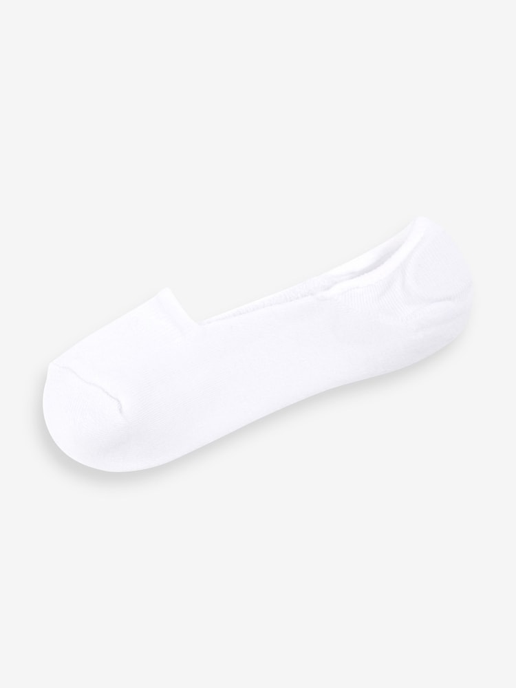 Mixed Cushion Sole Invisible Trainer Socks 4 Pack - Image 4 of 5