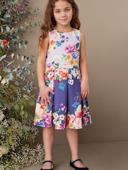 Navy Blue/Lilac Purple Floral (1.5-16yrs) - Image 1 of 6
