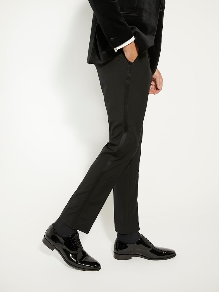 Negro - Corte estándar - Zapatos Oxford de charol Swallow de Dune London - Imagen 1 de 7 Negro - Corte estándar - Zapatos Oxford de charol Swallow de Dune London - Imagen 1 de 7
