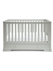 Mamas & Papas Grey Oxford Cot Bed - Image 6 of 10