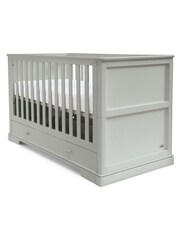 Mamas & Papas Grey Oxford Cot Bed - Image 8 of 10
