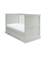Mamas & Papas Grey Oxford Cot Bed - Image 9 of 10