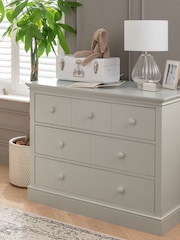 Mamas & Papas Grey Oxford Dresser Changer Chest - Image 2 of 5