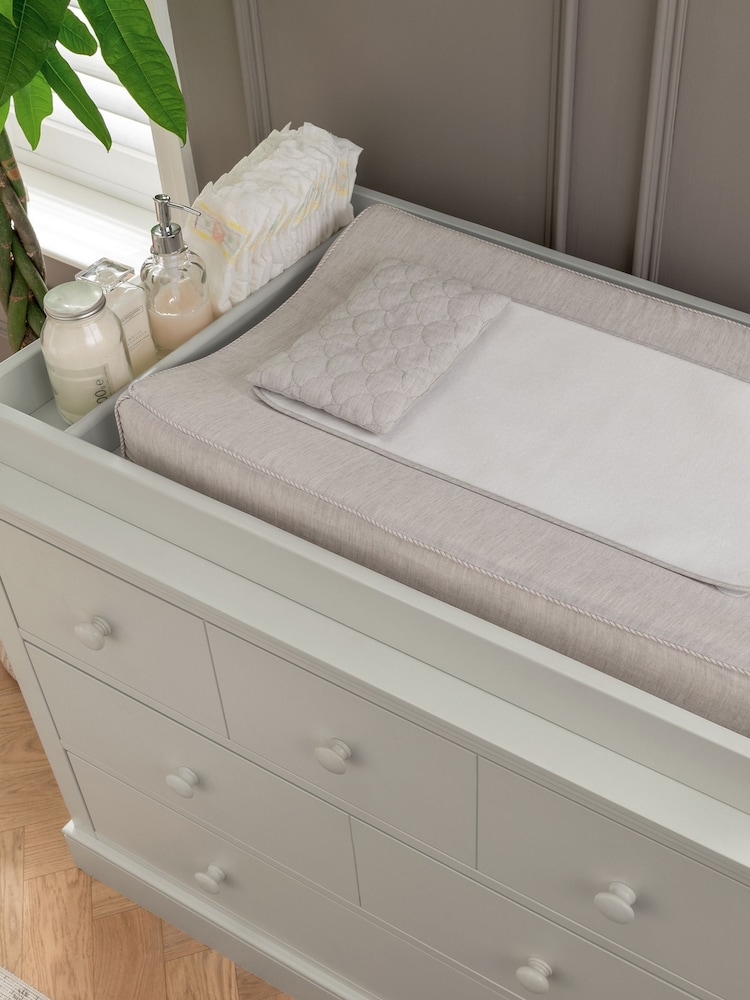Buy Mamas Papas Grey Oxford Dresser Changer Chest from the Next - Main Image
