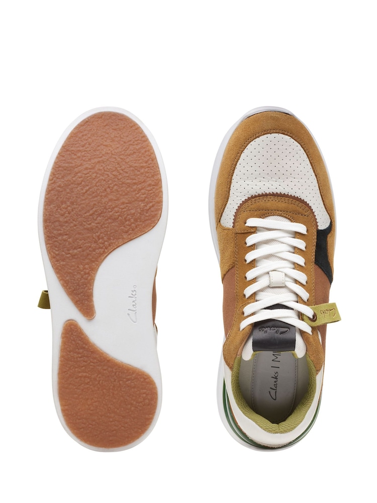 Clarks Brown Oakmoss RaceLite Tor Shoes - Image 7 of 7