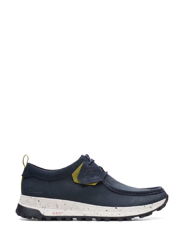 Mornarsko modra - Čevlji iz nubuka Clarks ATL Trek Wally - Slika 1 iz 6