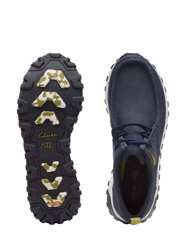 Mornarsko modra - Čevlji iz nubuka Clarks ATL Trek Wally - Slika 6 iz 6