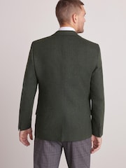 Grün - Nova Fides Jacke aus Wollmischgewebe mit Hahnentrittmuster - Bild 2 von 12