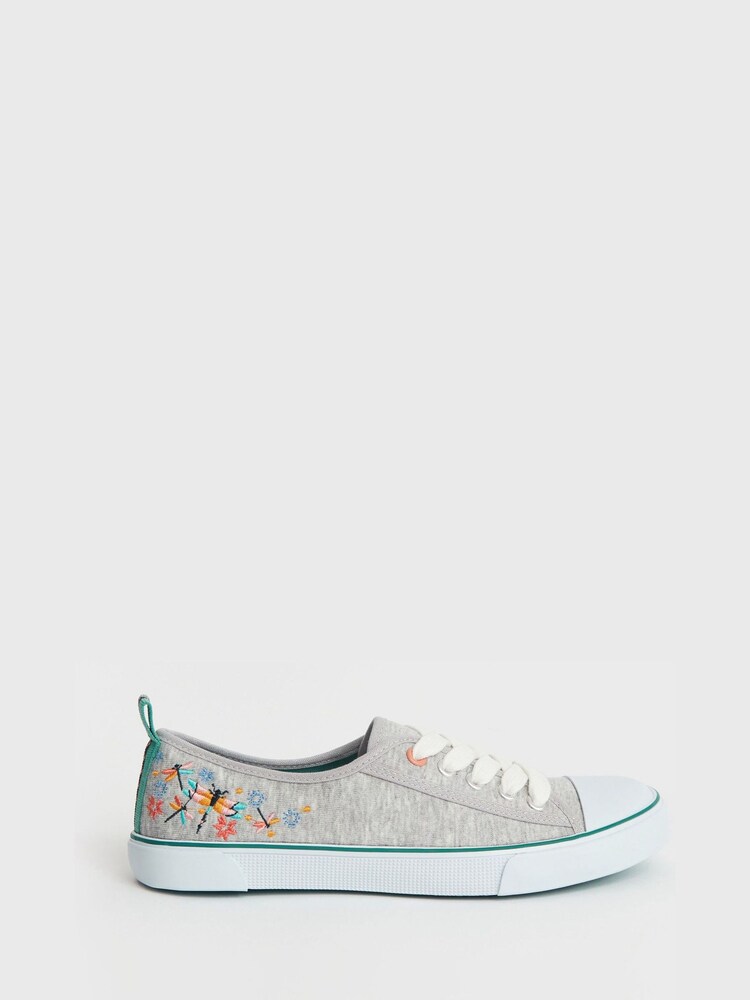 White Stuff Grey Piper Trainers - Image 1 of 4 White Stuff Grey Piper Trainers - Image 1 of 4