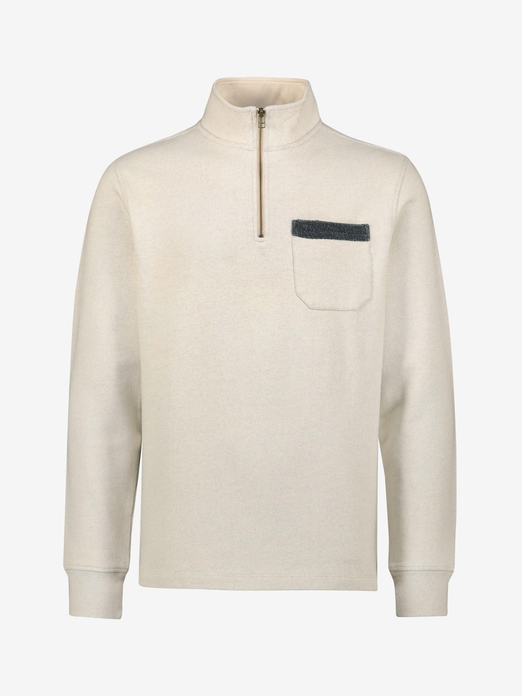 White Stuff Natural Garcie Pocket Sweatshirt - Image 4 of 4 White Stuff Natural Garcie Pocket Sweatshirt - Image 4 of 4