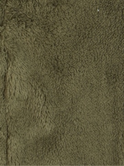 Barbour® Olive Green Green Teddy Fleece Borg Dog Jumper - Image 9 of 9