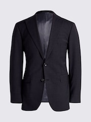MOSS Charcoal Grey Tailored Fit Performance Suit Jacket - Image 7 of 8