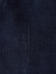 Navy Blue Slim Fit Corduroy Formal Jacket - Image 12 of 13