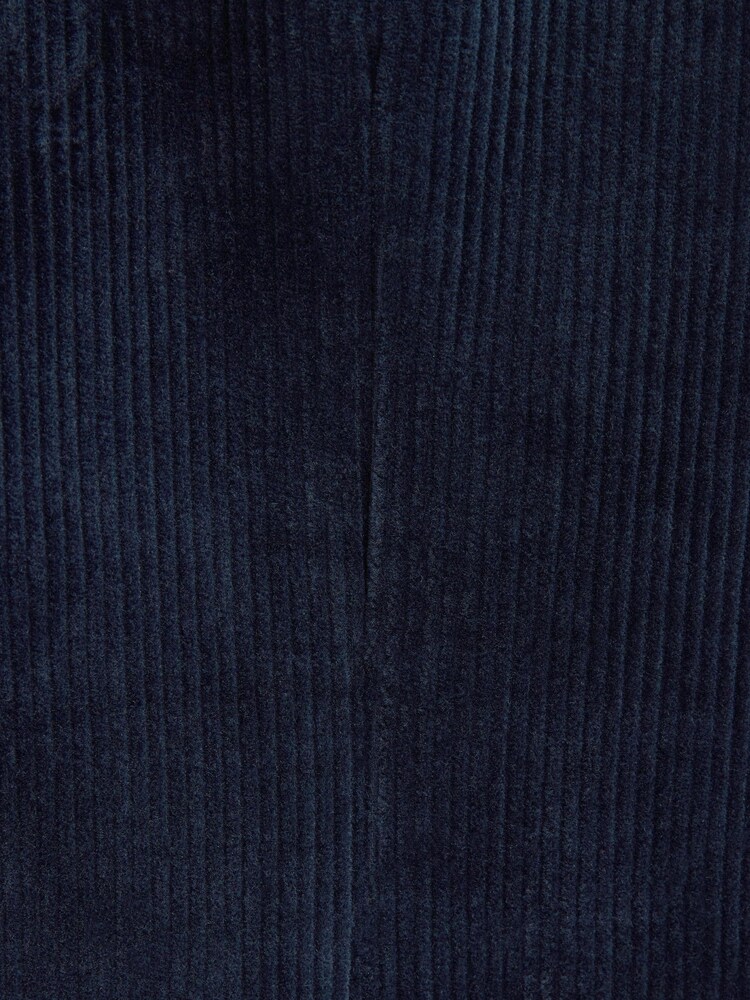 Bleu marine - Slim Fit (Slim Fit) - Velours côtelé texturé Blazer - Image 12 of 13