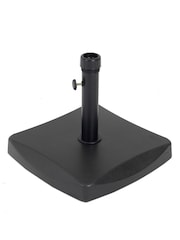 Charles Bentley Black Garden Square Concrete Parasol Base - Image 4 of 6
