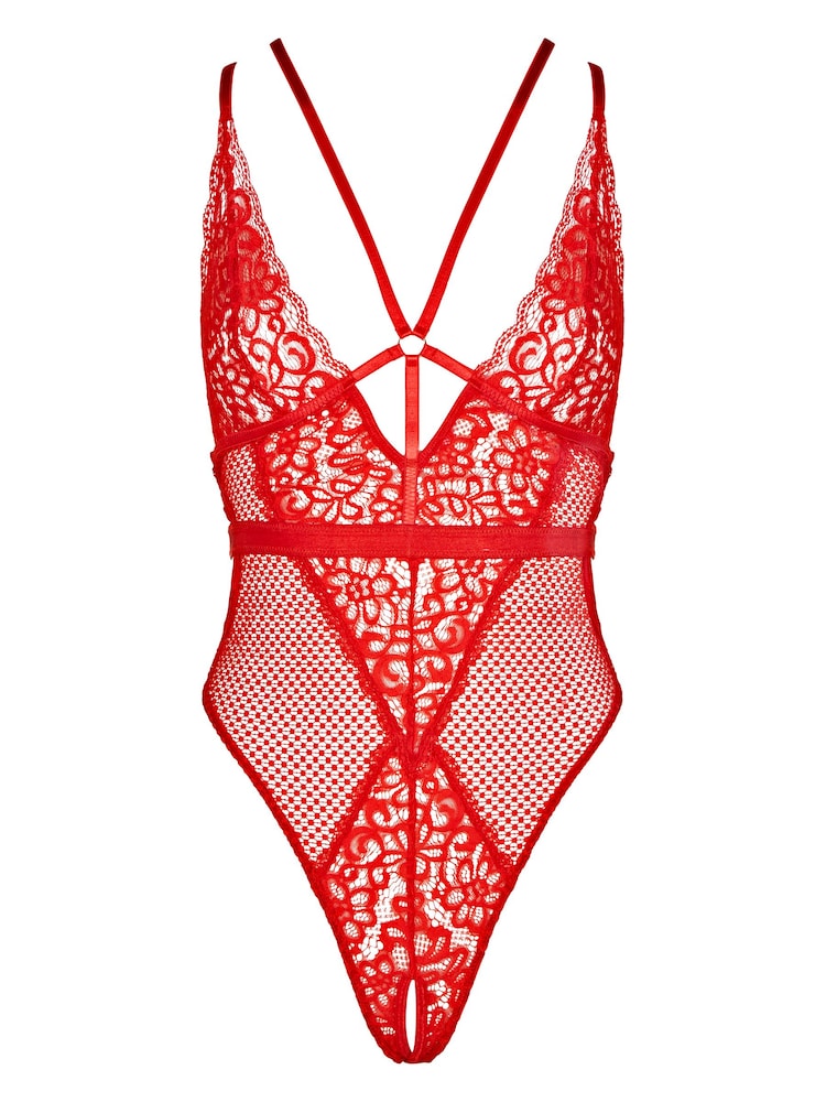 Ann Summers Red The Obsession Lace Body - Image 4 of 4