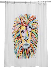 CROYDEX White Lewis McZoo Antibac Shower Curtain - Image 2 of 7